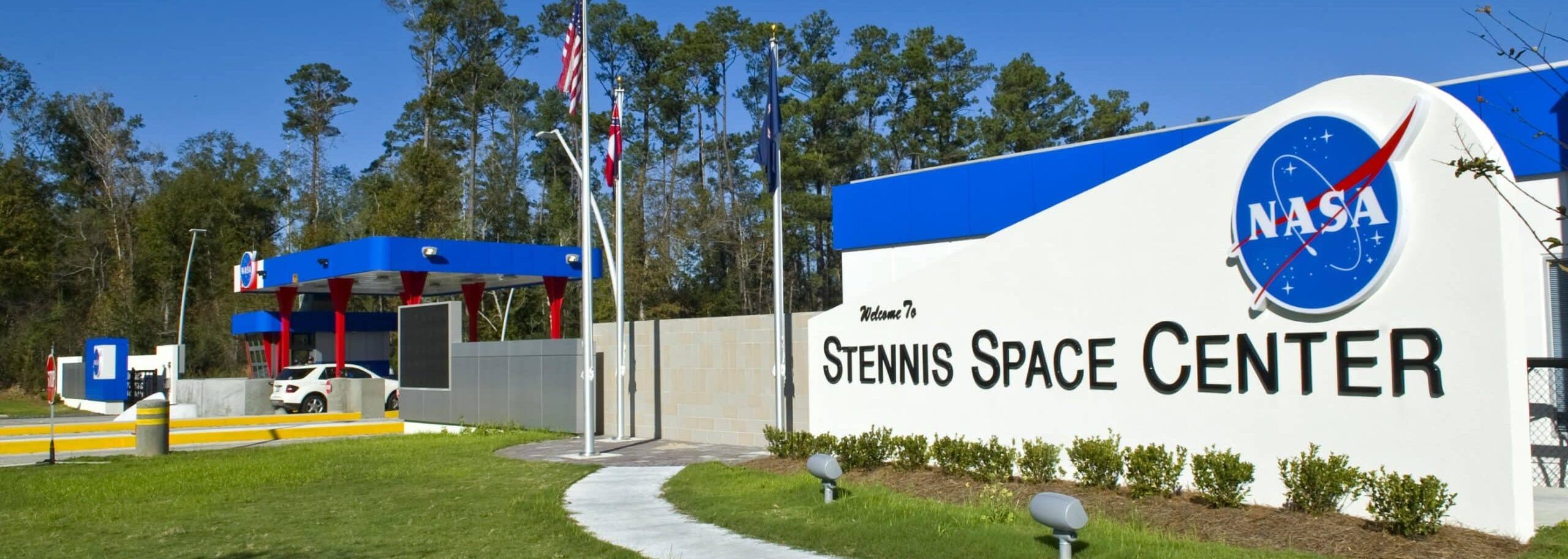 NASA's Stennis Space Center Entrance sign